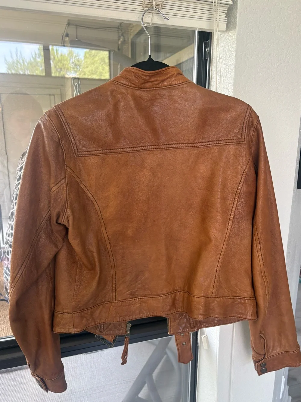 Vintage Lucky Brand Leather Jacket